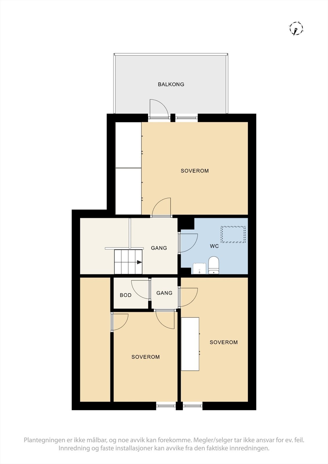 Plantegning 2.etasje. Galleribilde