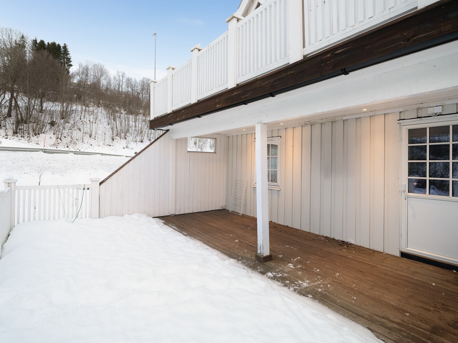 Uteplassen gir mulighet for både avslapning og aktivitet Galleribilde