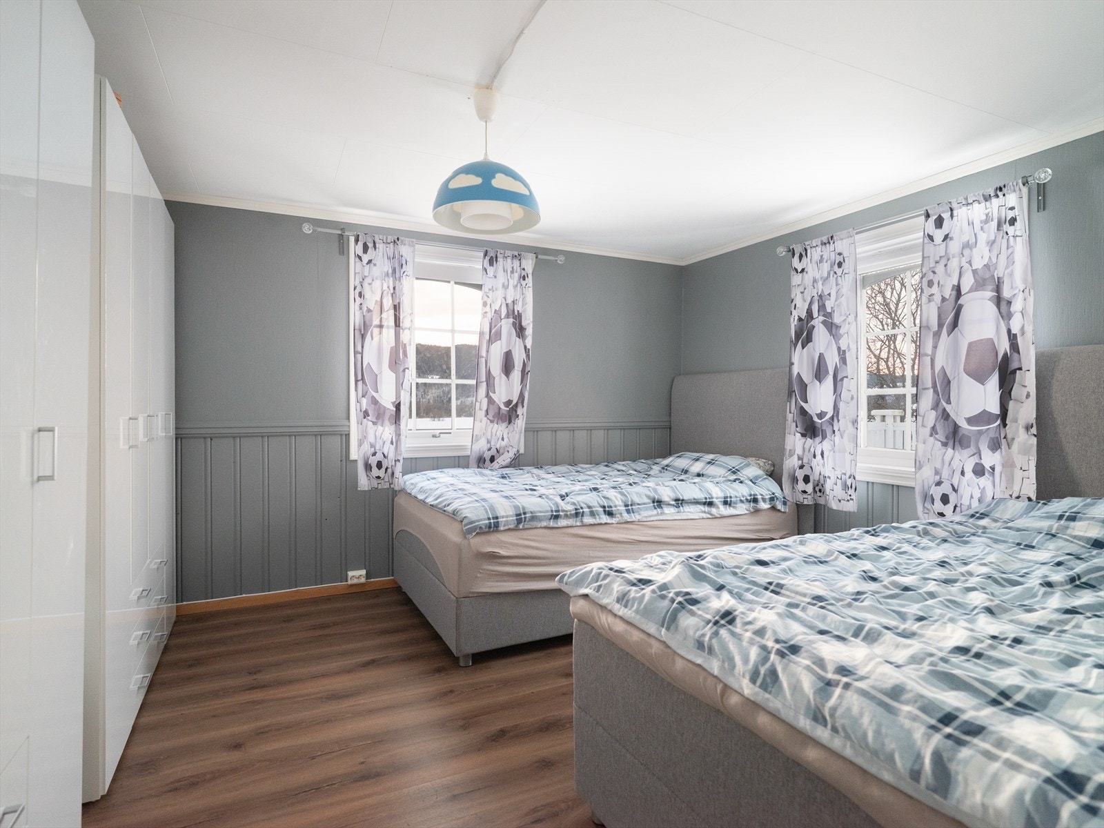 Soverommet er av god størrelse, på hele 13 kvm Galleribilde