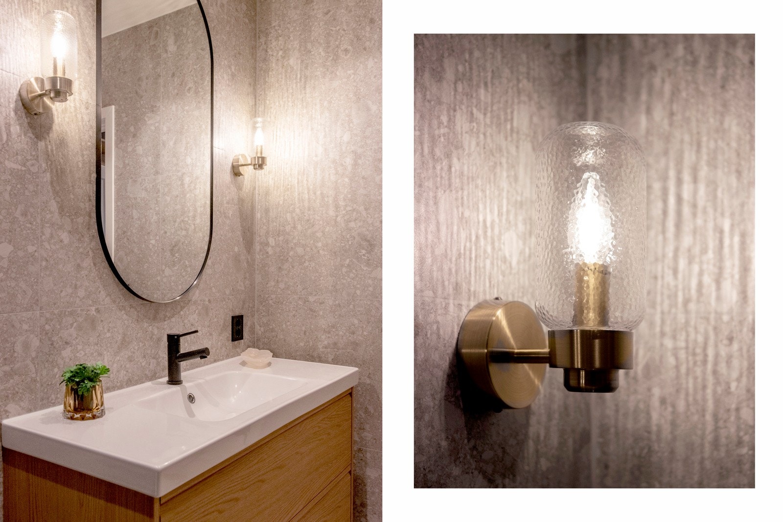 Bad med varme i gulv. Galleribilde