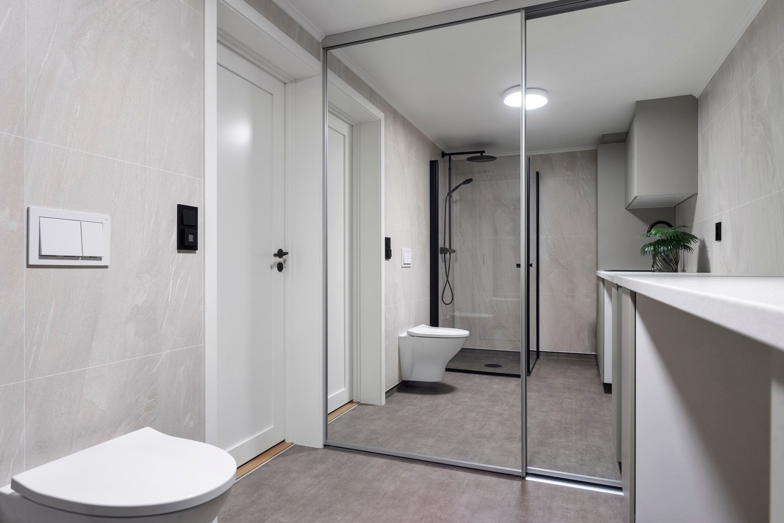 Vaskerom Galleribilde