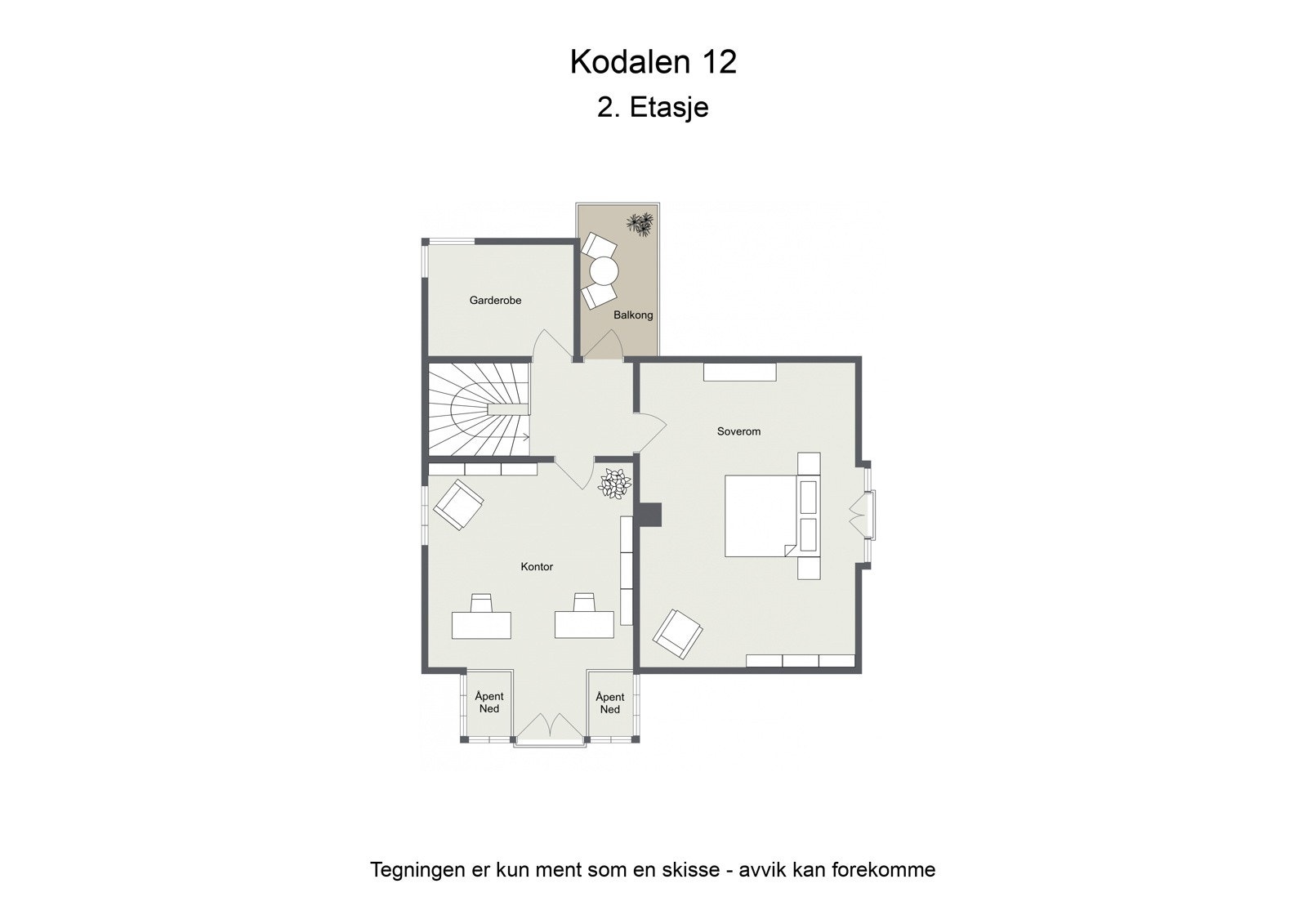 Andre etasje. Galleribilde