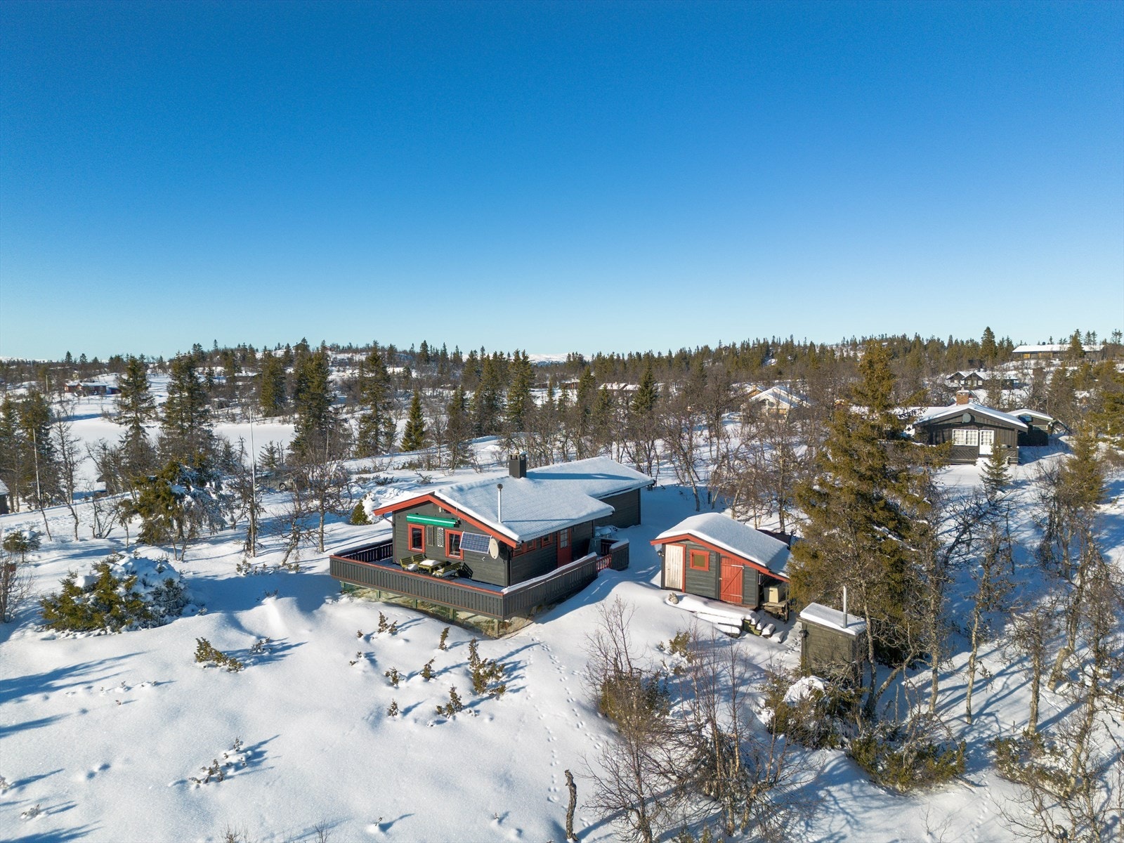 Velkommen til Teinvassåsvegen 541! Fotograf: Q Marketing Photo (Ingvild Sveen Joplassen) Galleribilde