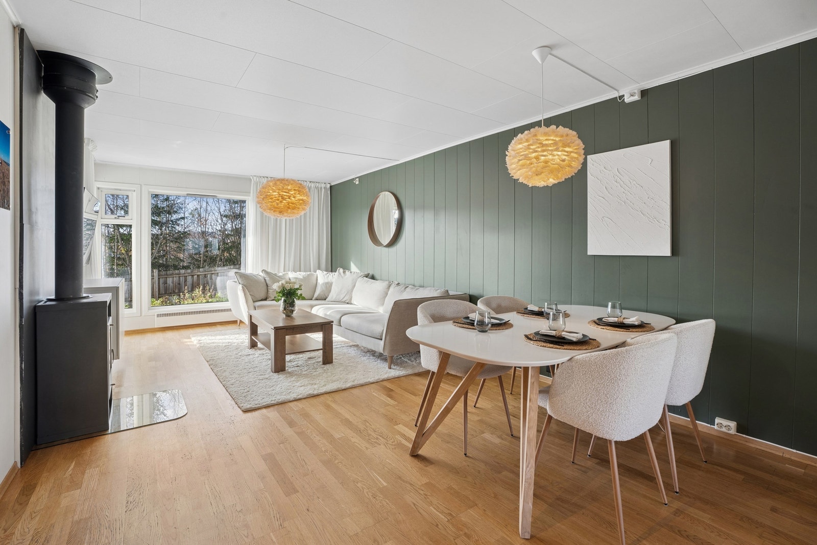 Den åpne sonen gir fleksible møbleringsmuligheter for å skape din egen stil Galleribilde