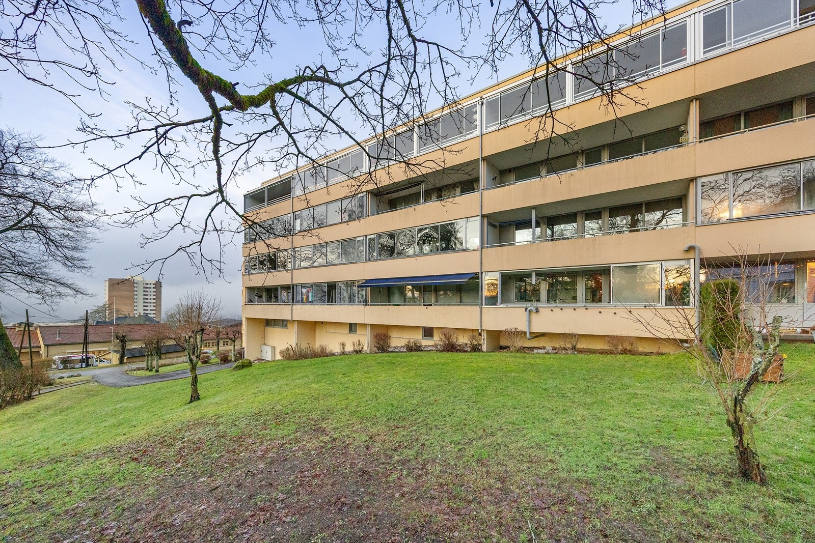 Her bor du i skjermet og rolige omgivelser. Galleribilde