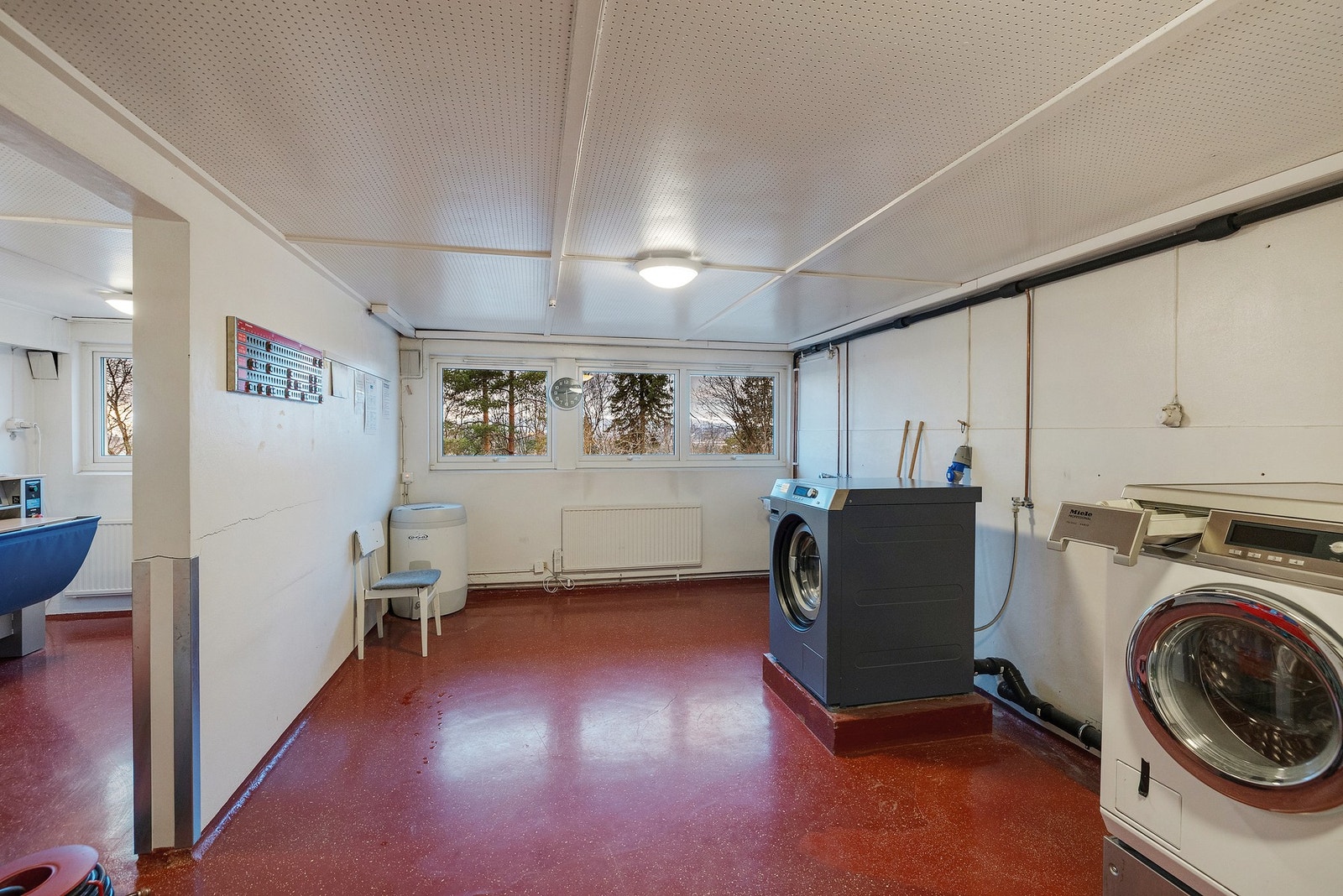 Kostnadsfritt fellesvaskeri for beboerne - inkludert i felleskostnadene Galleribilde