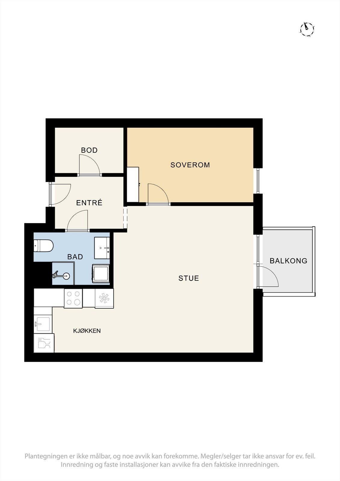 Plantegning. Galleribilde