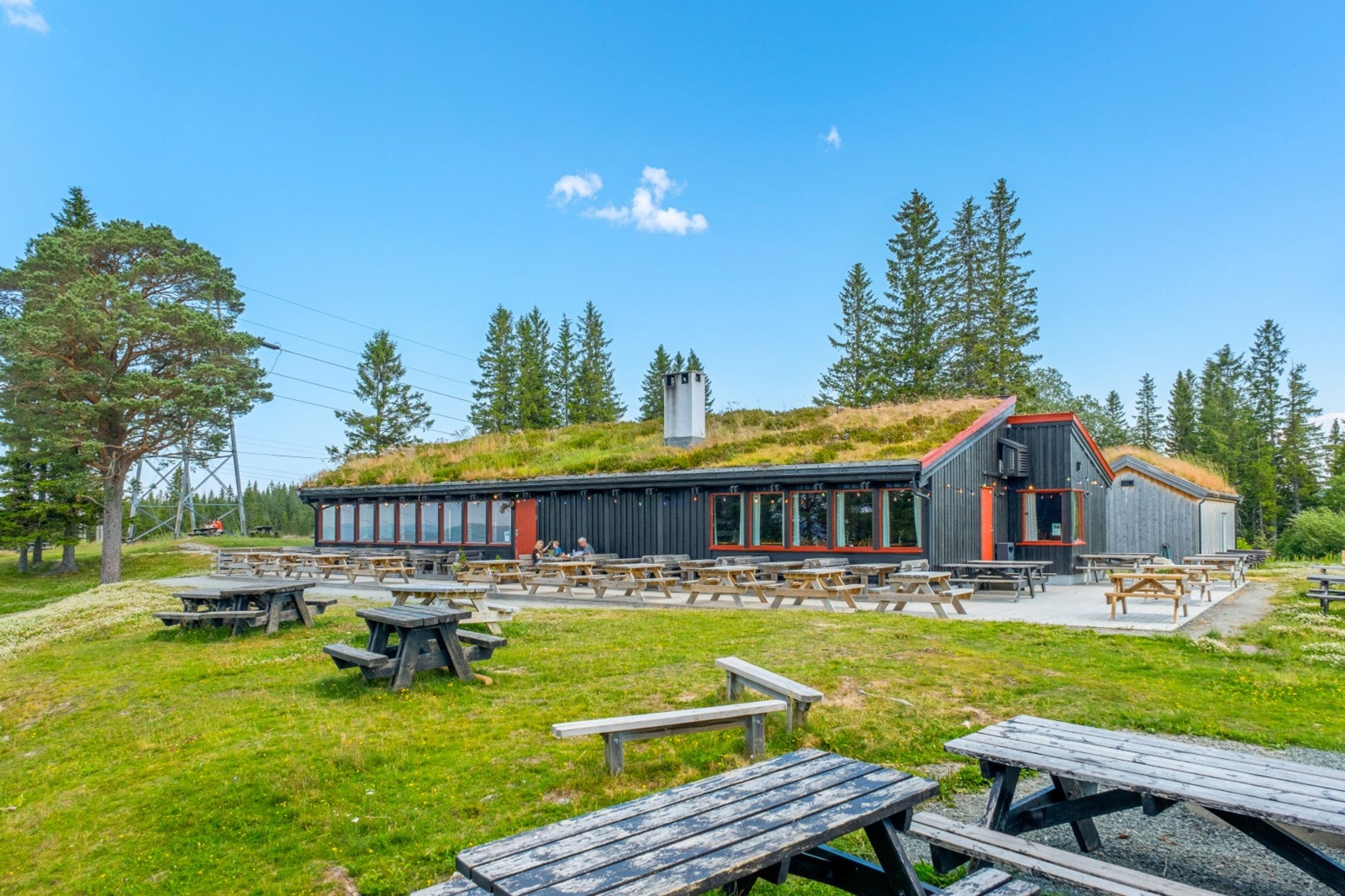 Estenstadmarka med sitt flotte helårs turterreng er kun en kort gåtur fra leiligheten. Galleribilde