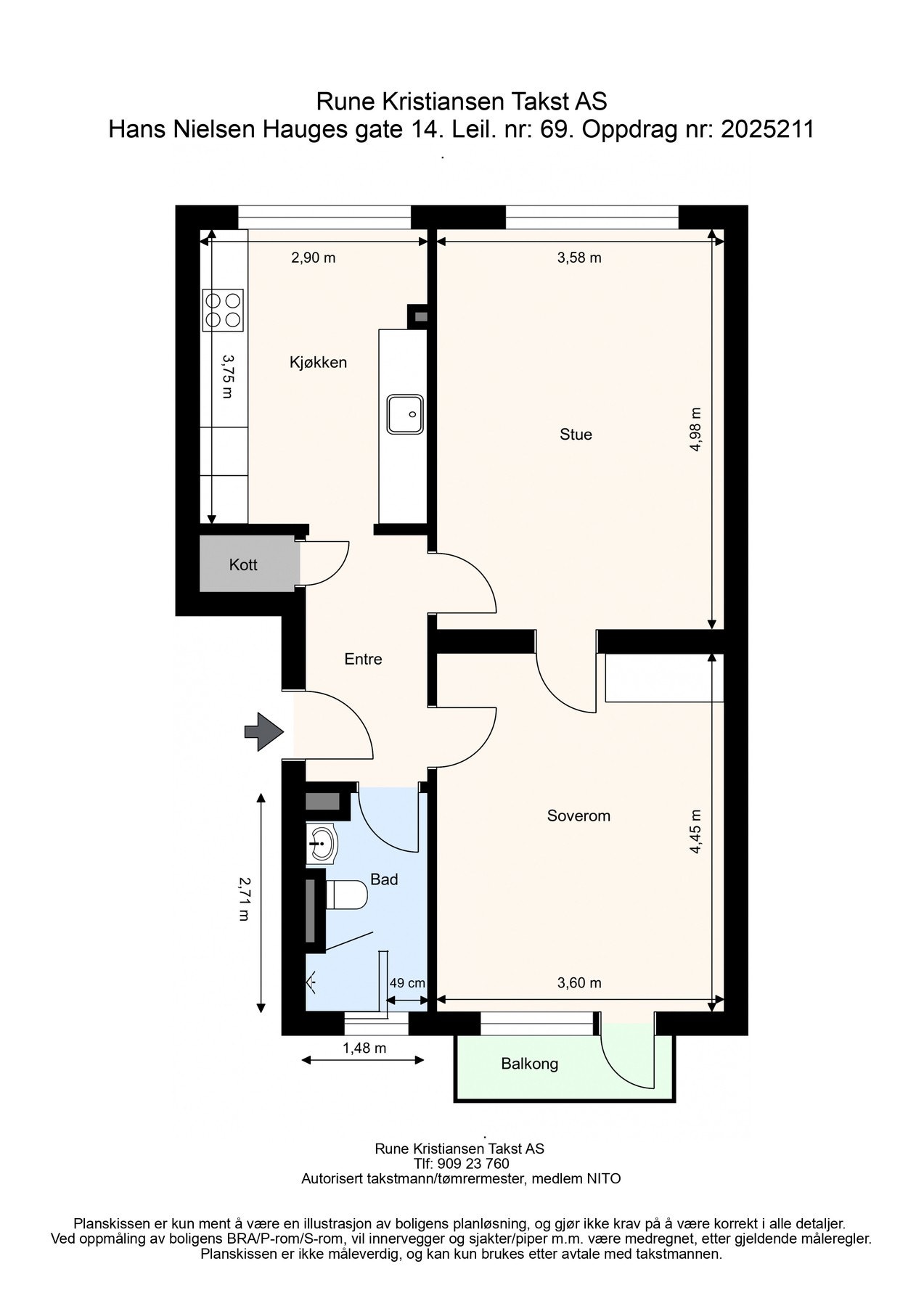 Plantegning. Galleribilde