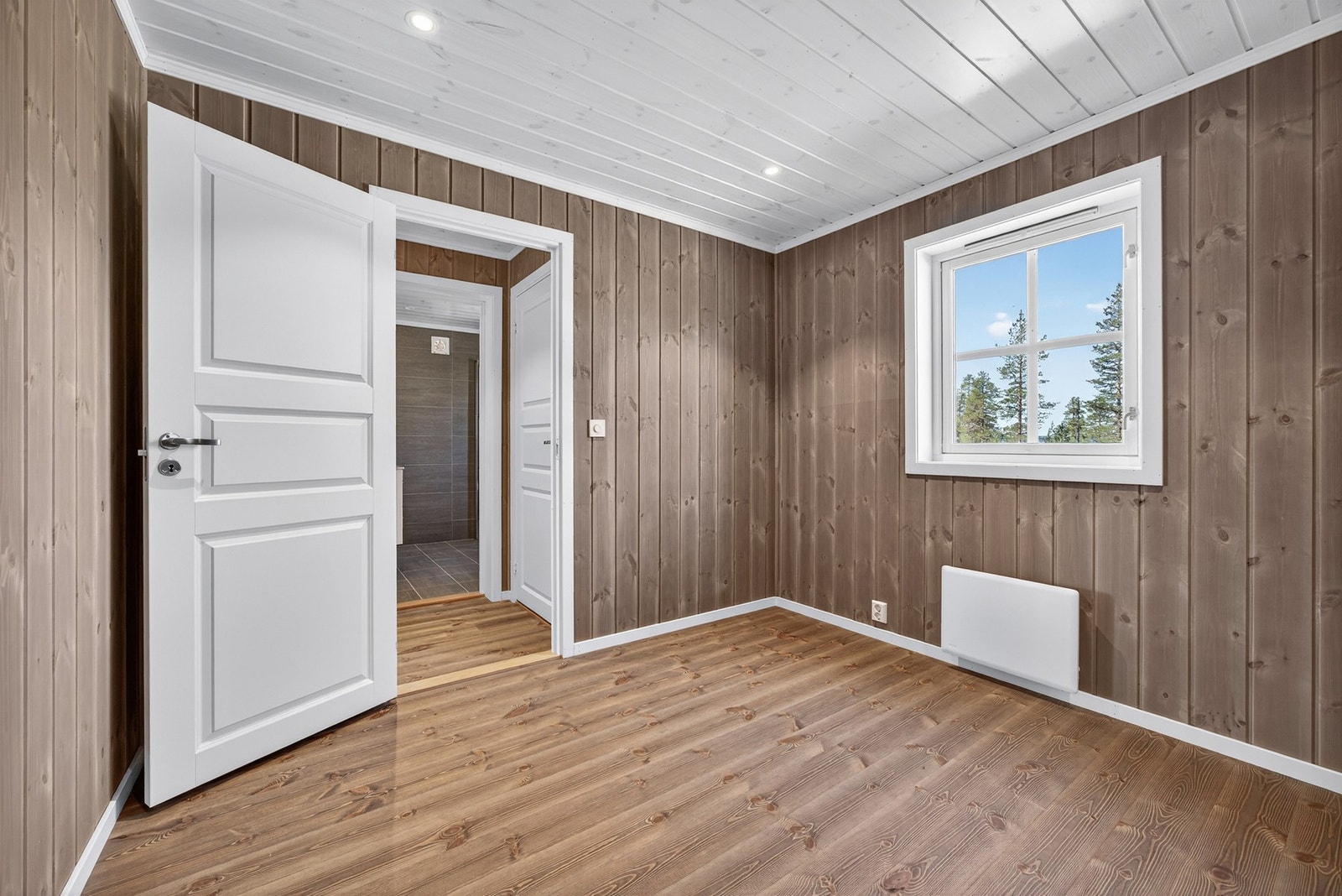 Videre har hytta tre soverom av god størrelse. Bildet er ikke av selve hytta. Galleribilde