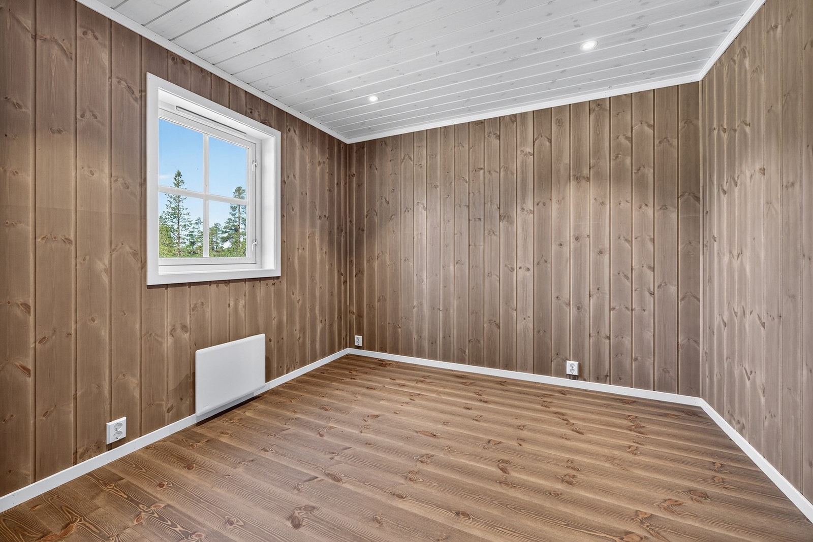 Videre har hytta tre soverom av god størrelse. Bildet er ikke av selve hytta. Galleribilde