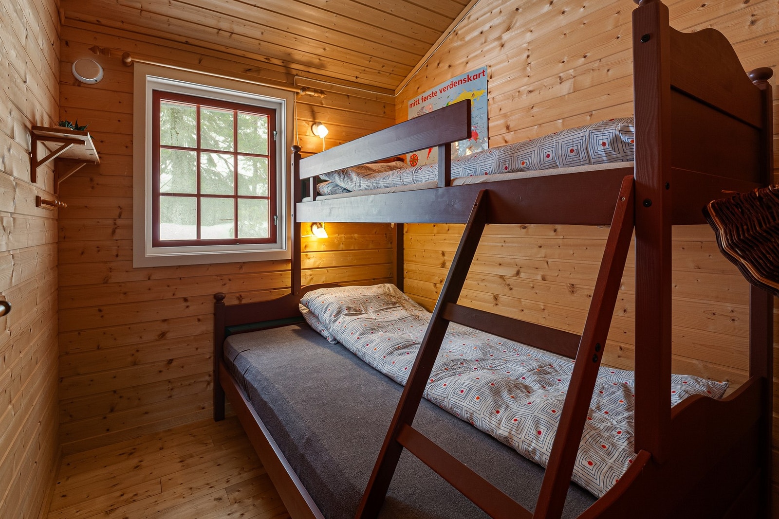 Et av 3 soverom. Galleribilde