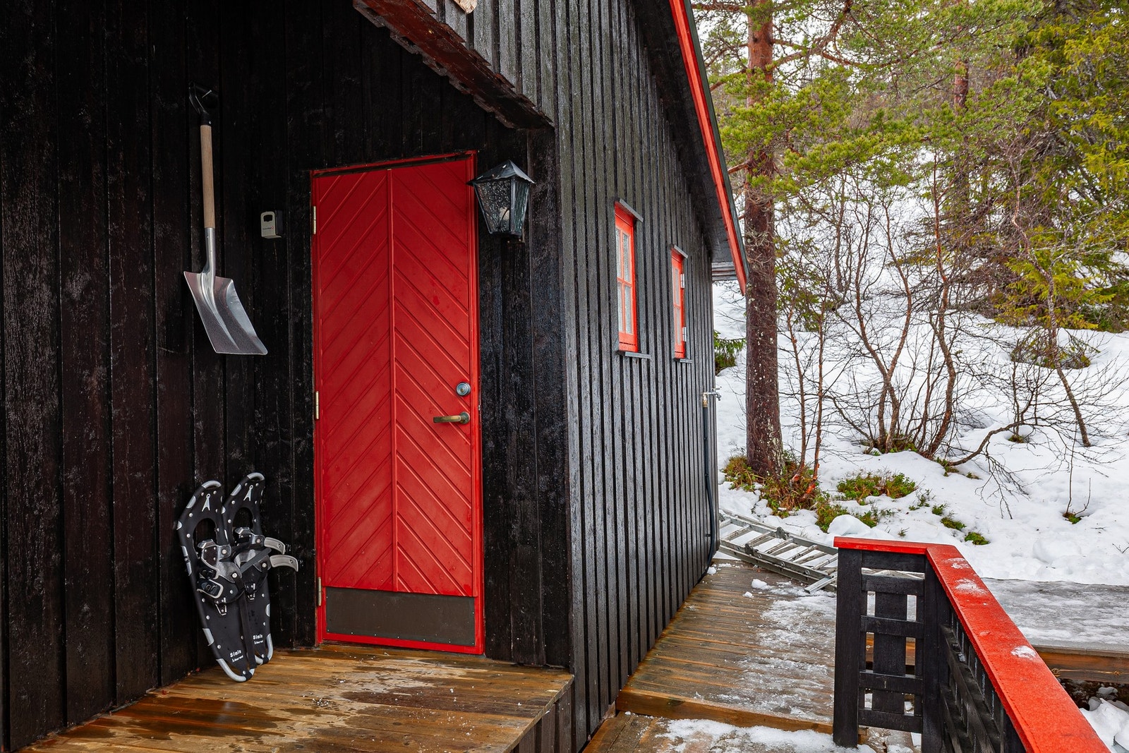 Takoverbygd inngangsparti. Galleribilde