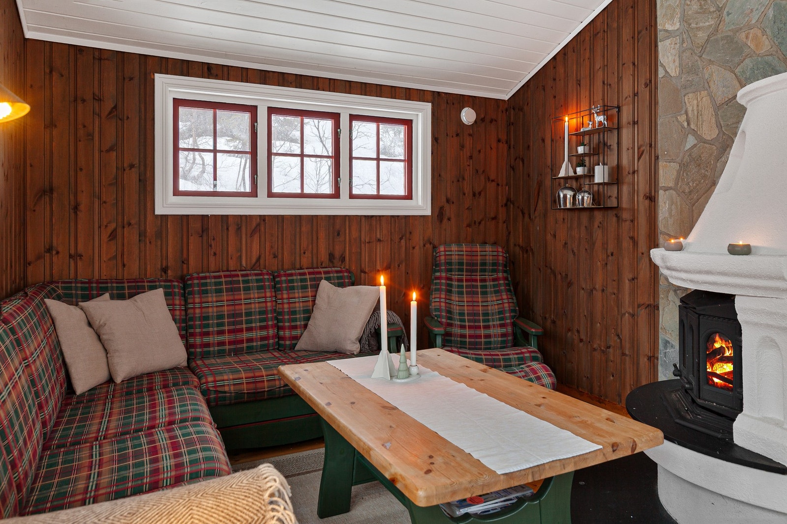 Koselig krok på stuen . Galleribilde