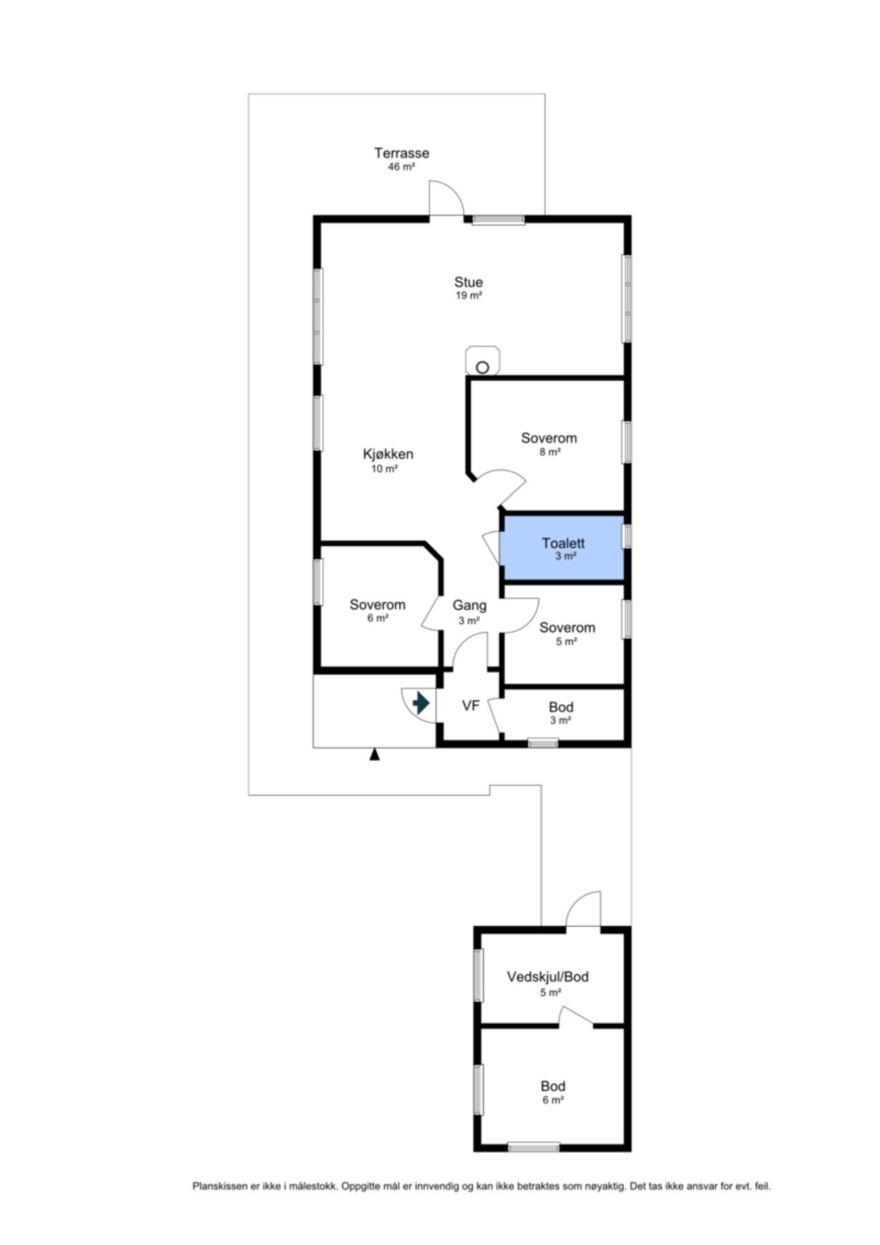 Planløsning. Galleribilde