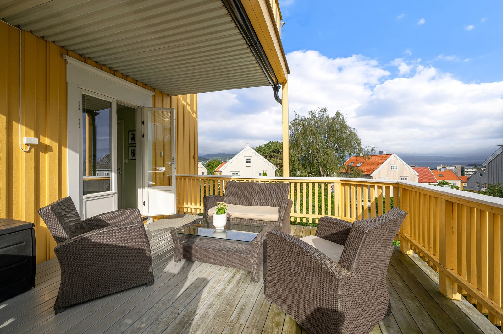 Hit kan man invitere venner og familie på hyggelige sammenkomster. Galleribilde