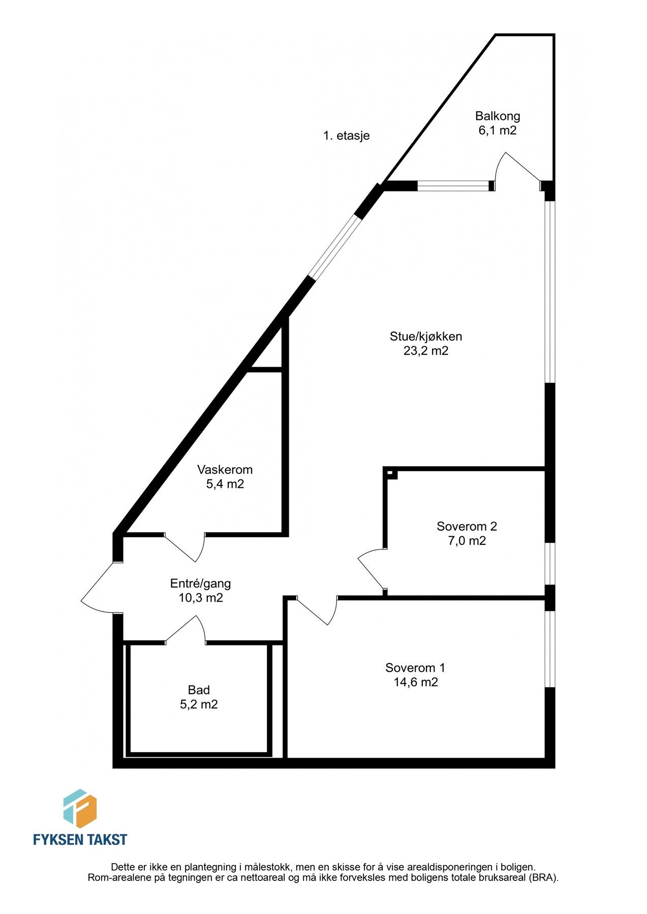 Planskisse Galleribilde