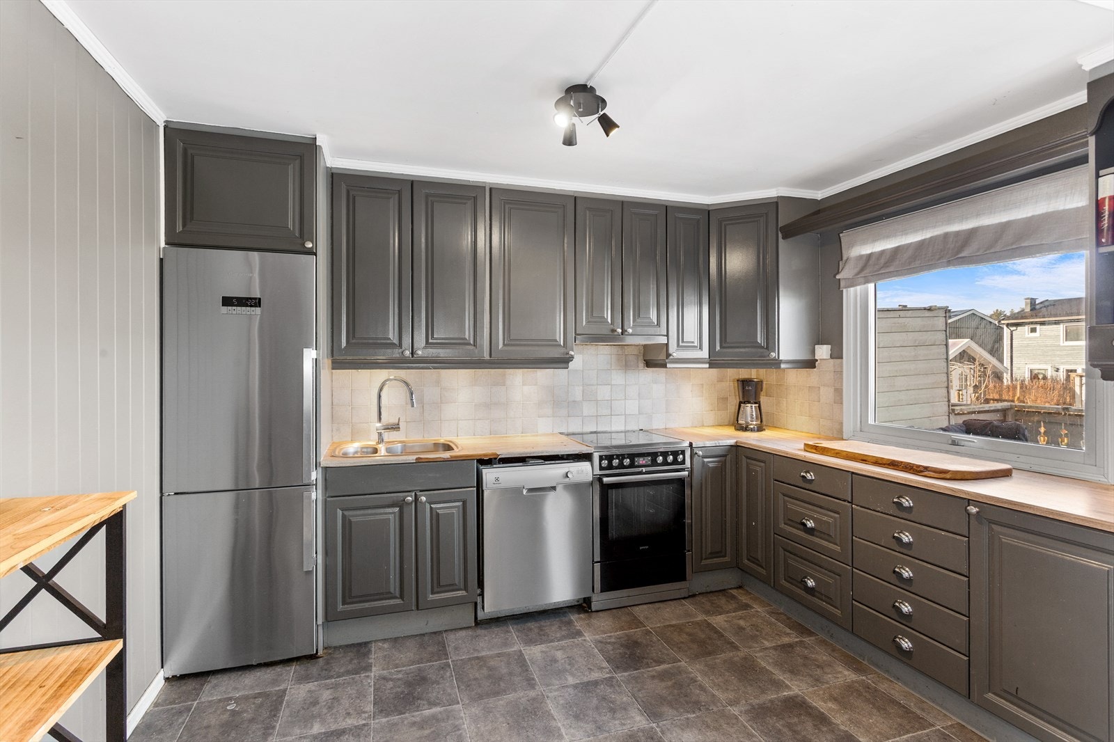 Kjøkkenet har behov for en oppgradering. Galleribilde