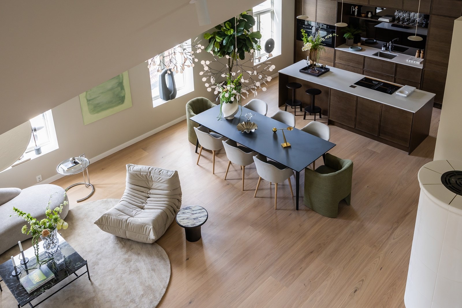 Det er gjennomgående gode kvaliteter på materialer og innredning. Galleribilde