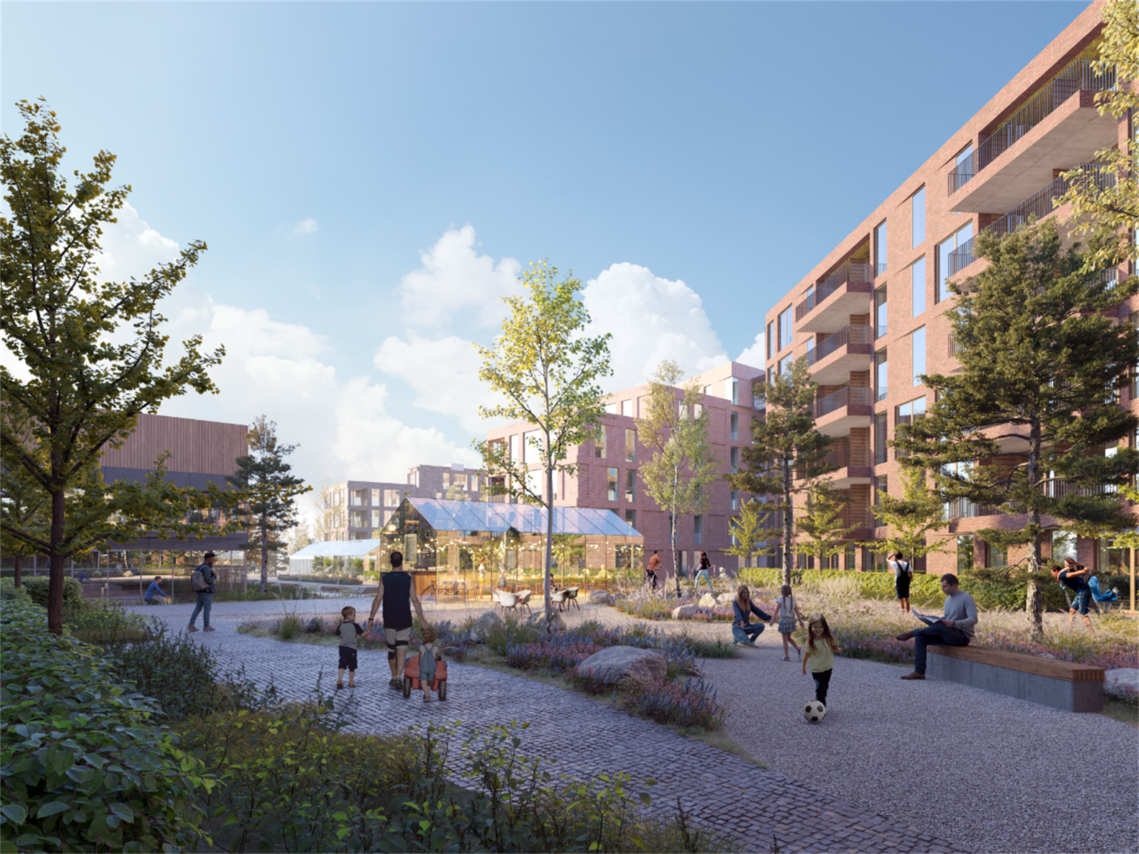 Forslag til nye Linderud senter (bilde lånt fra Citycon sin hjemmeside) Galleribilde