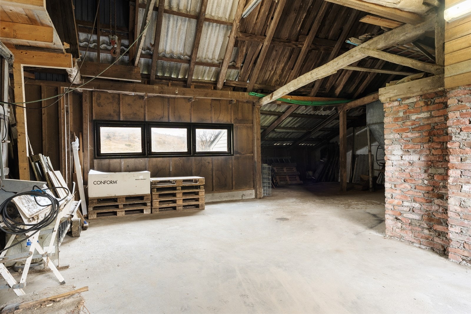 Driftsbygning. Galleribilde