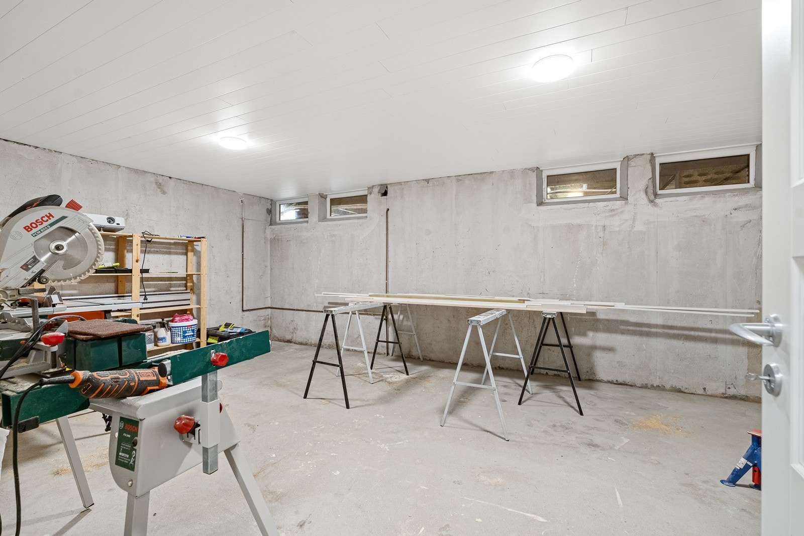 Stort hobbyrom. Galleribilde