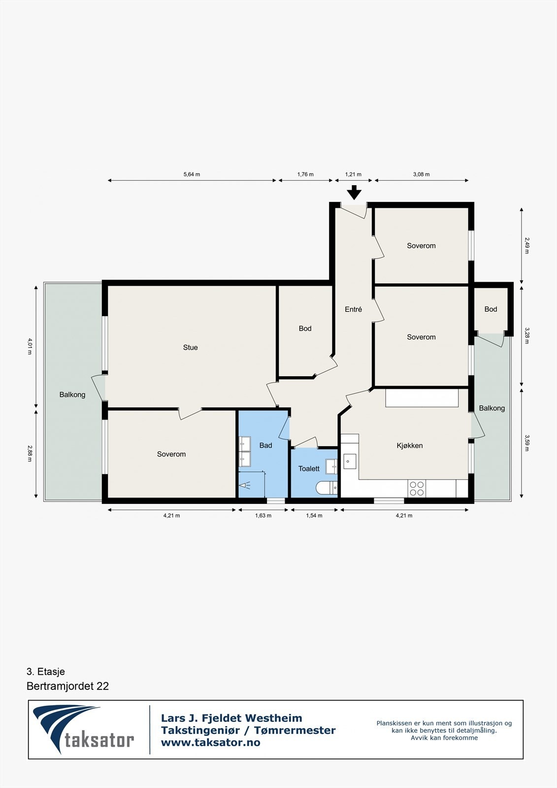 Planskisse - bli kjent med ditt nye hjem! Galleribilde