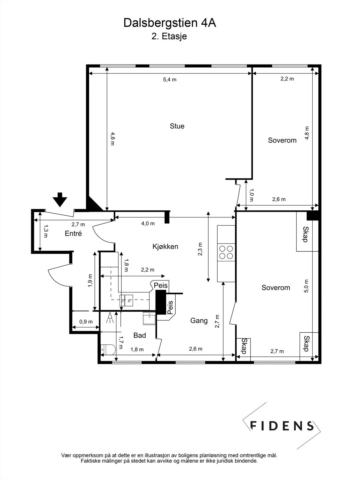 Plantegning. Galleribilde