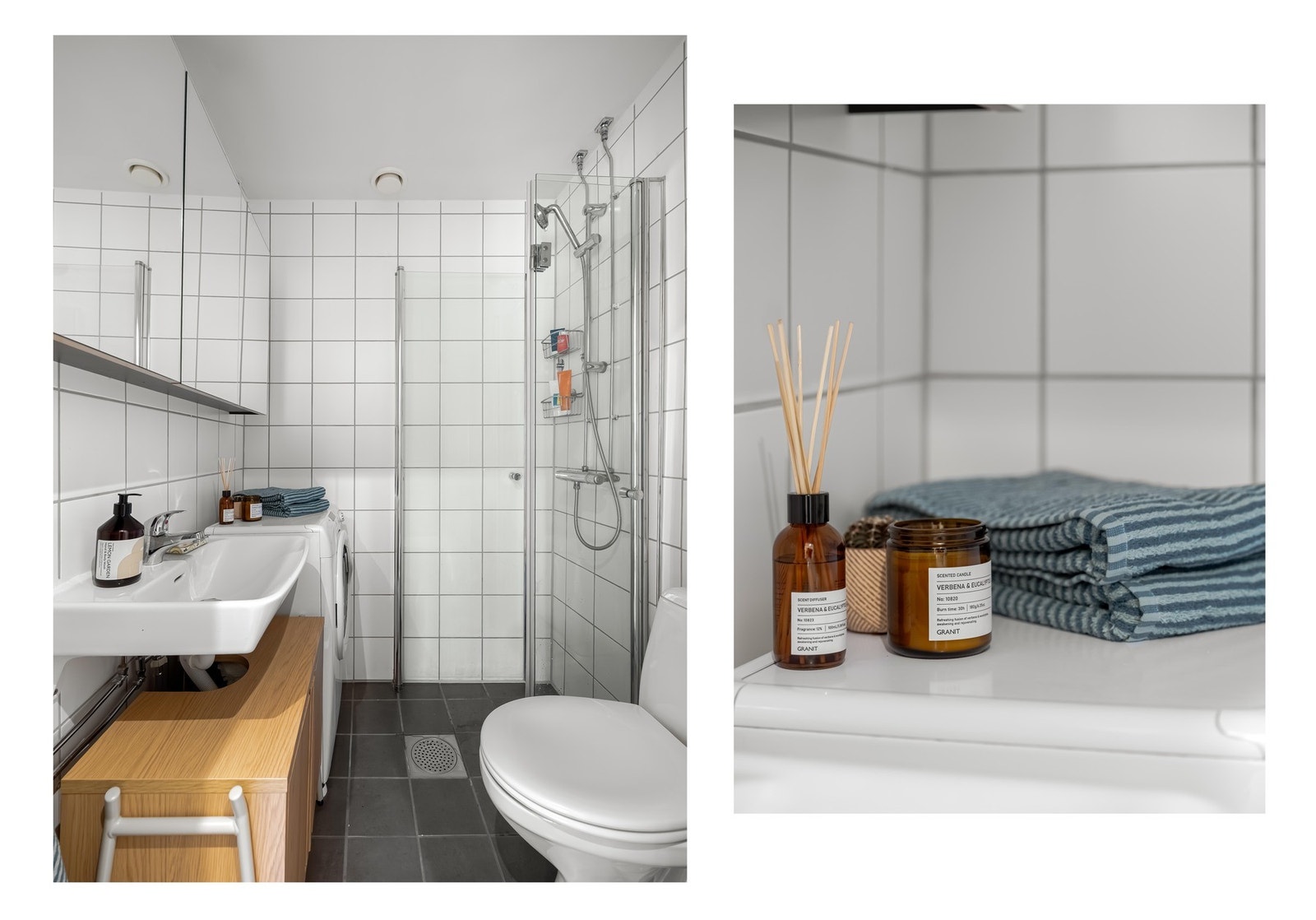 Elektriker har montert ekstra stikkontakt her inne. Vaskemaskinen medfølger! Galleribilde