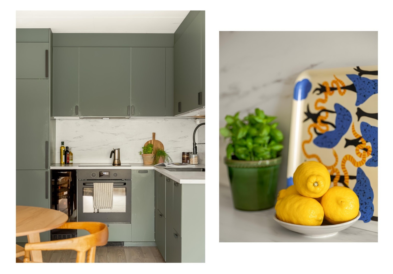 Kjøkkenet har ny induksjonskoketopp. Ventilator med kullfilter. Galleribilde