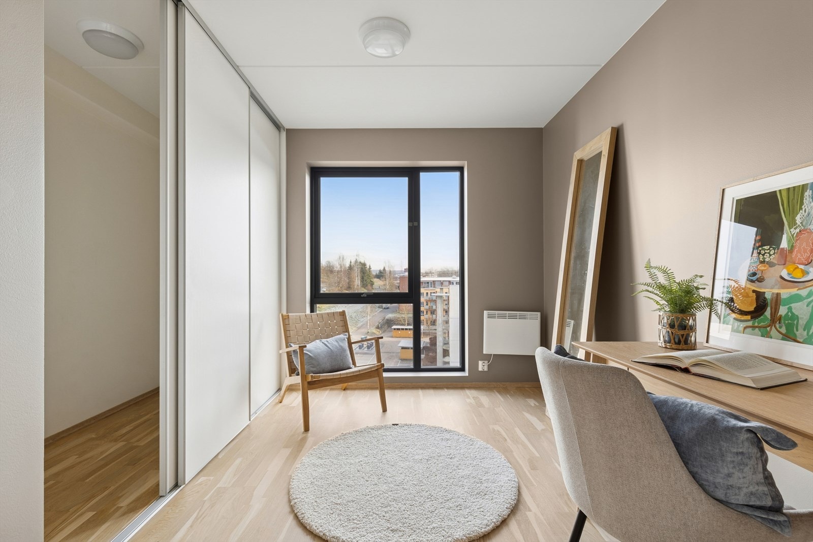 Soverom/ kontor ,med bod/garderobe Galleribilde