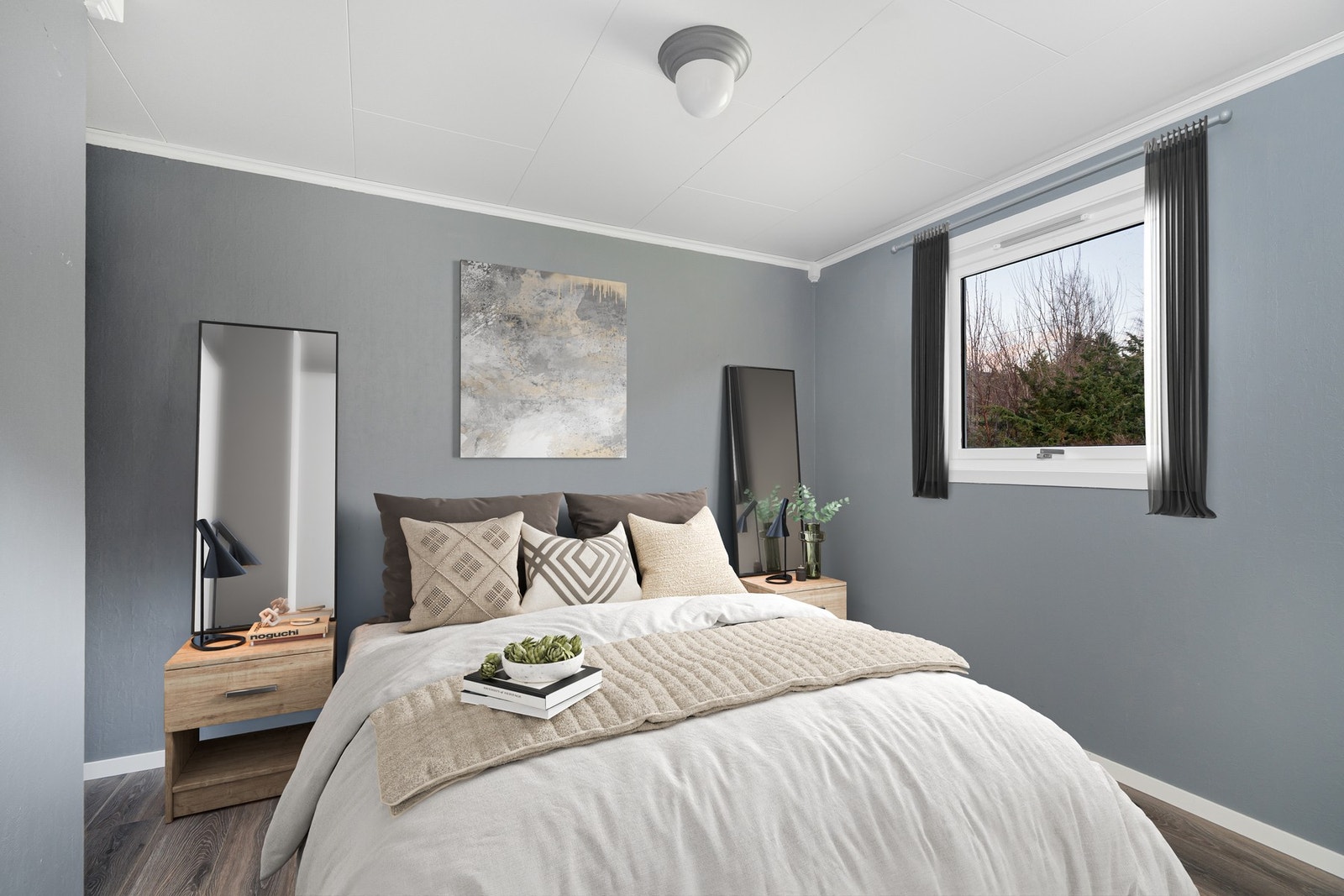 Digitalt møblert Galleribilde