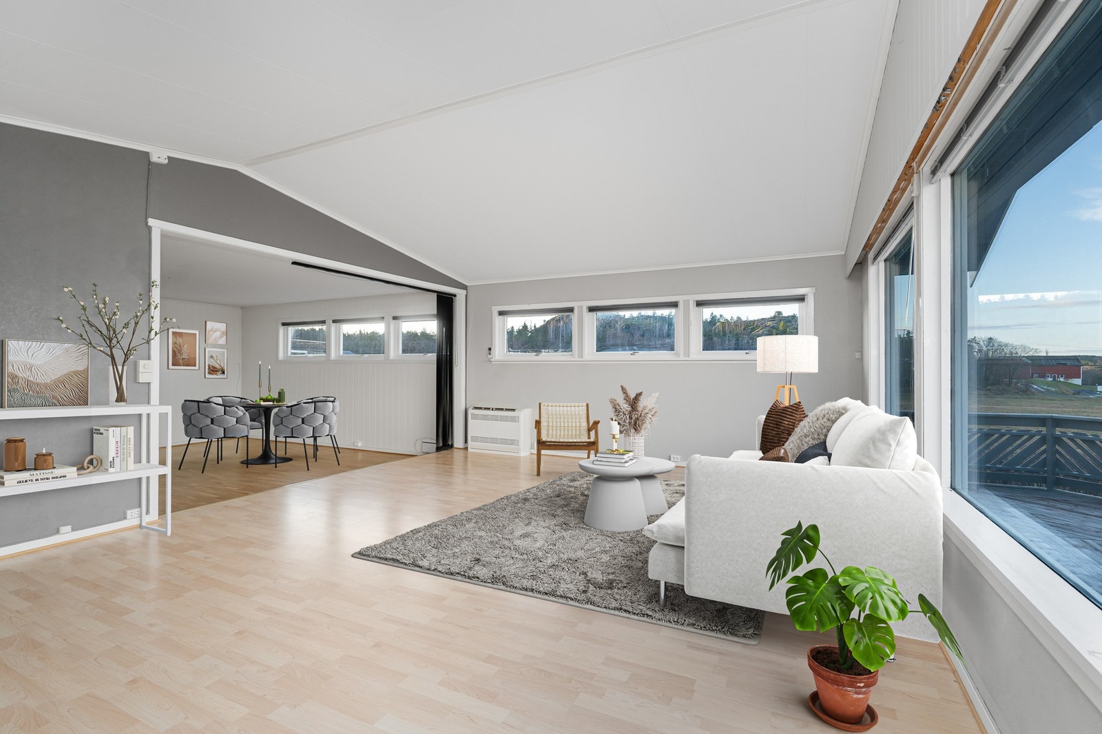 Digitalt møblert Galleribilde