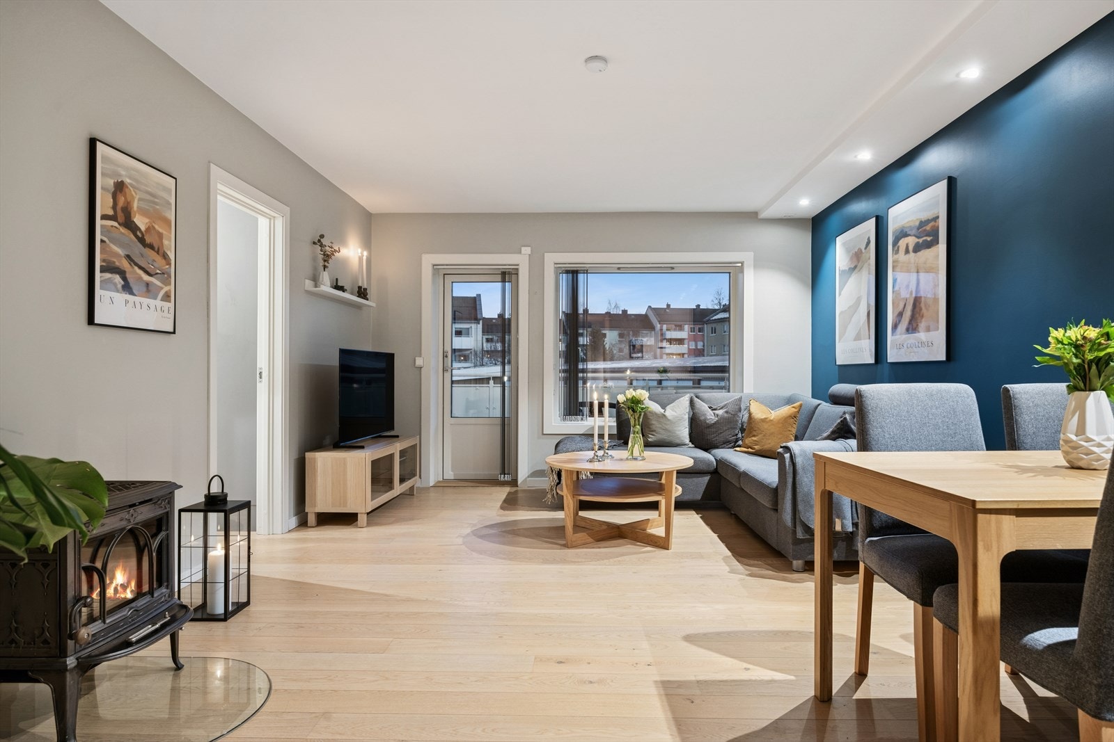 En velholdt og romslig 2-roms andelsleilighet med ypperlig beliggenhet i et populært område like ved Sverresborg på Byåsen. Galleribilde