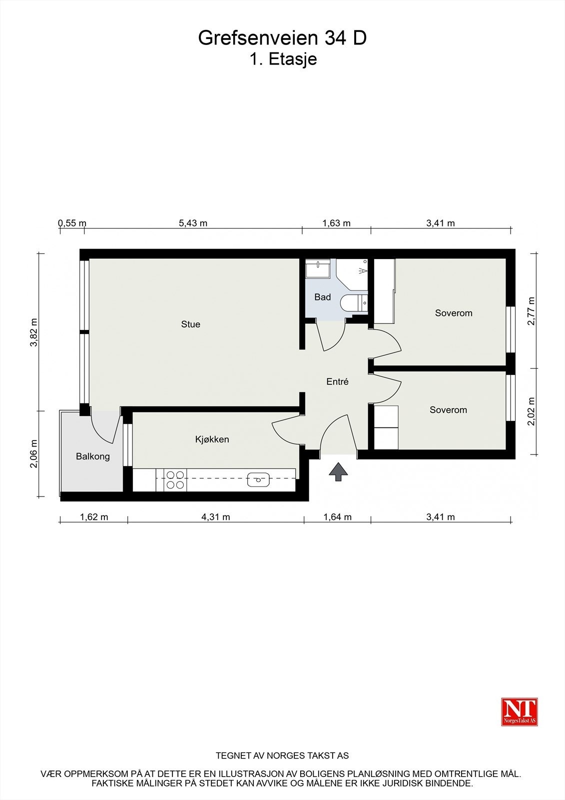 Plantegning. Galleribilde