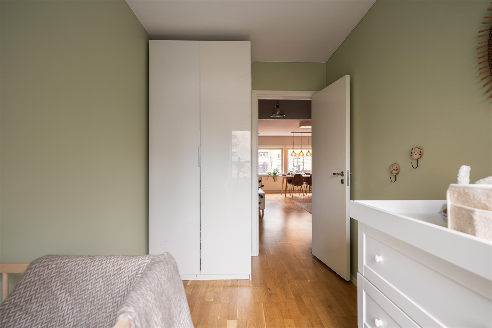 Her kan du fint innrede med garderobeskap, eller annet ønsket møblement. Galleribilde