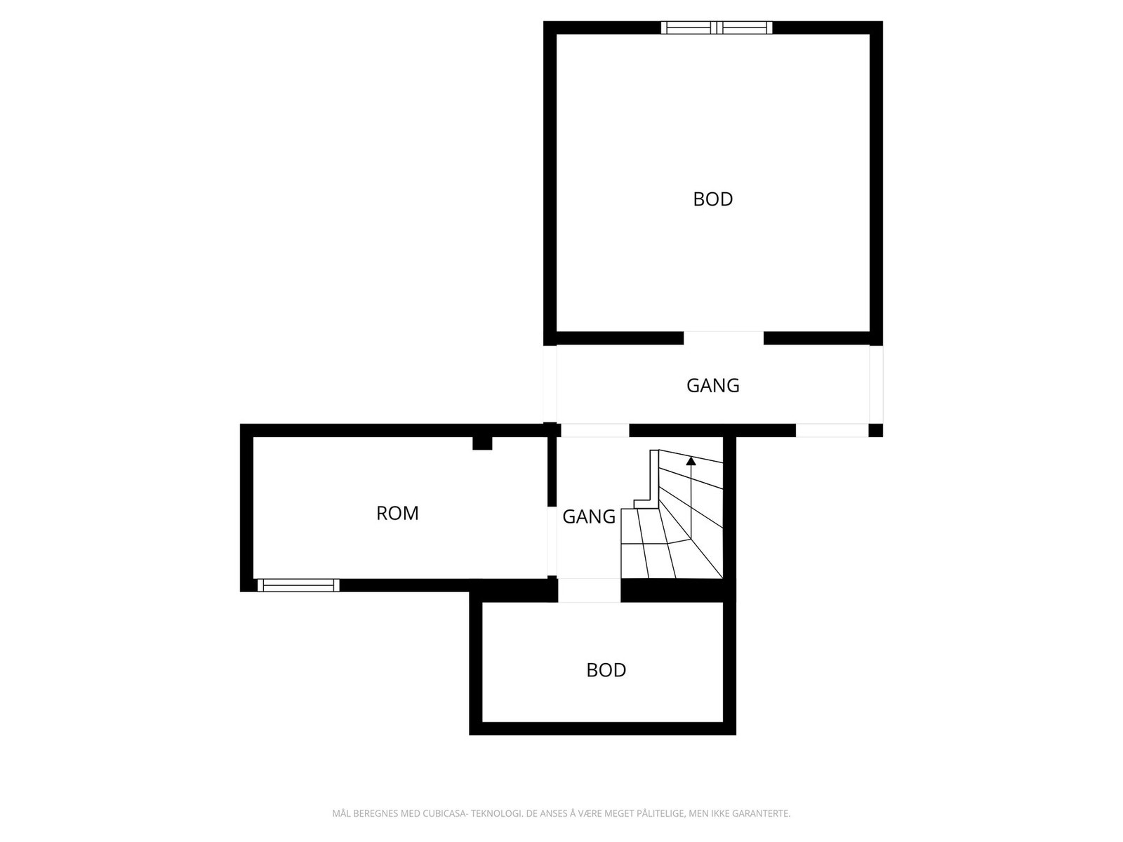 Planløsning kjeller Galleribilde