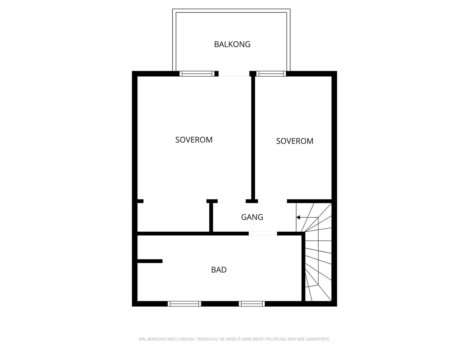 Planløsning 2.etg. Galleribilde