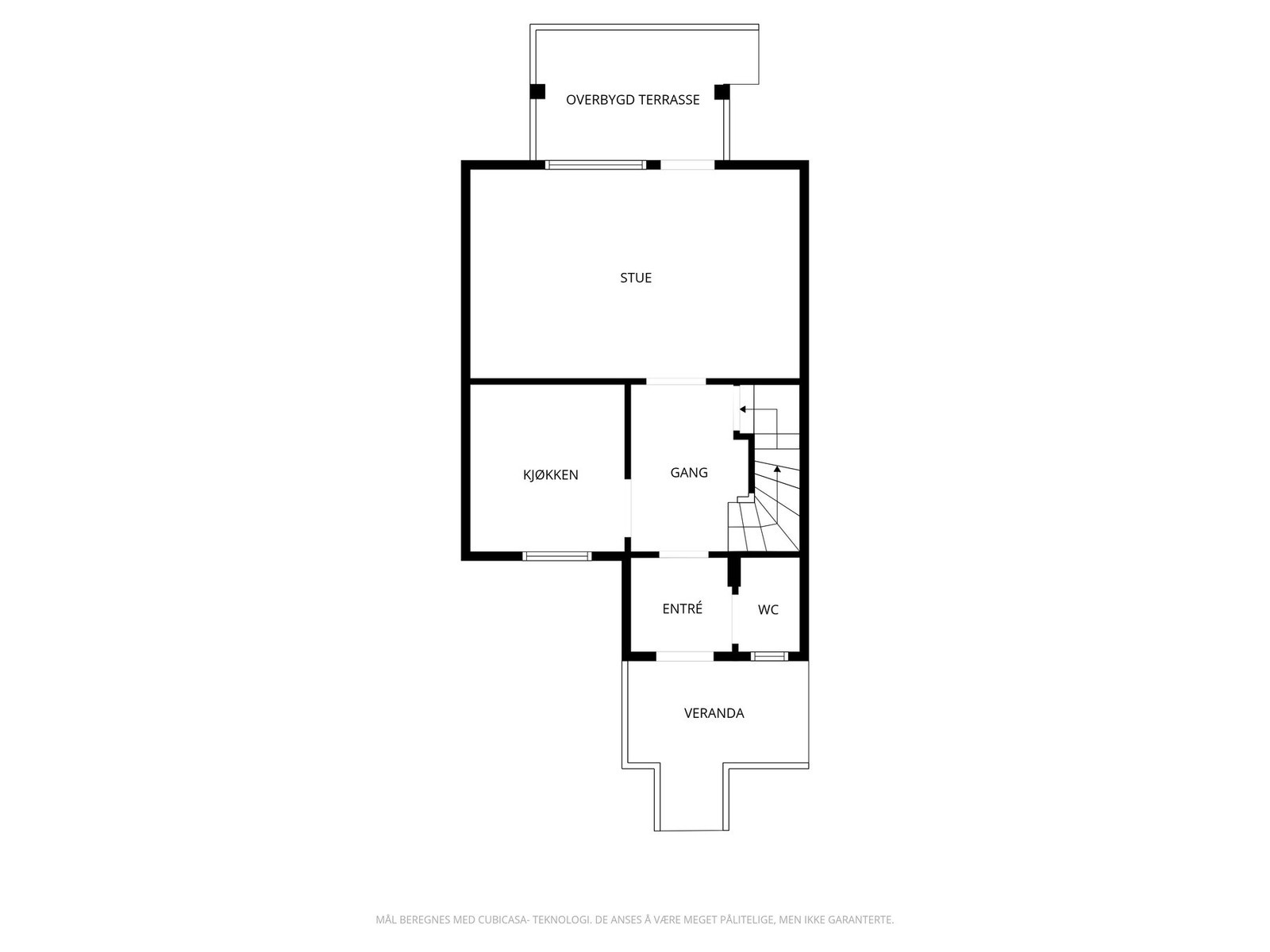 Planløsning 1.etg. Galleribilde