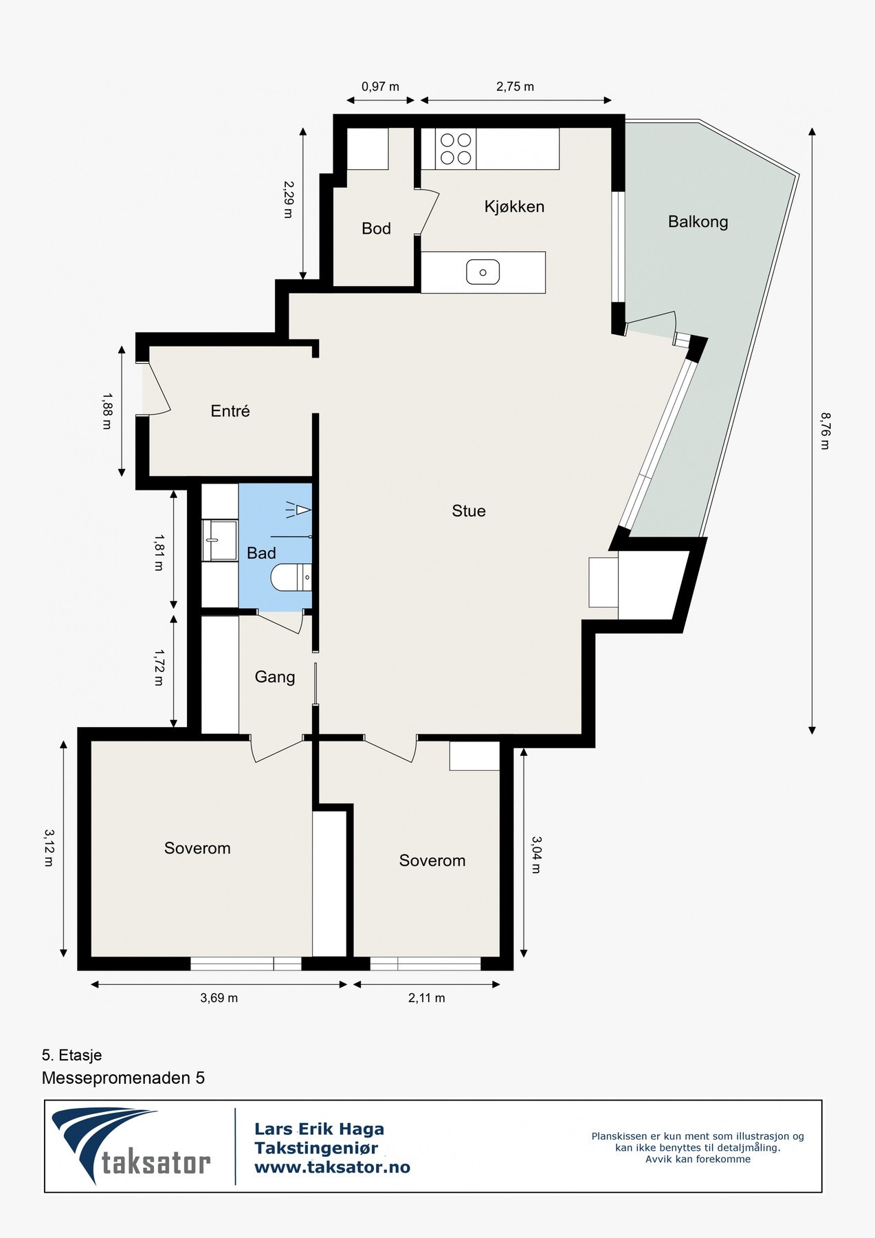 Plantegning. Galleribilde