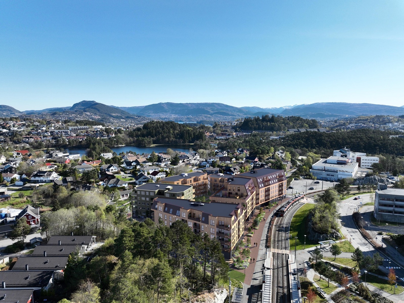 Oversiktsbilde av prosjektet.
Bildet er illustrasjon og avvik kan forekomme. Galleribilde