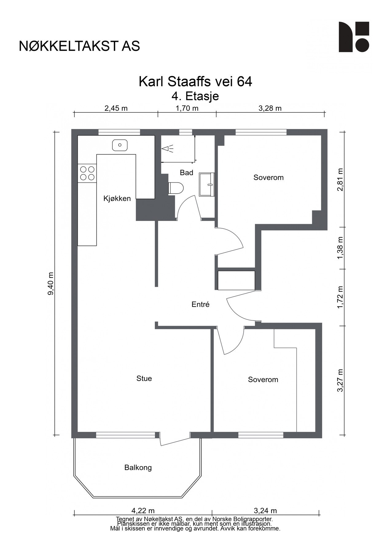 Plantegning Galleribilde