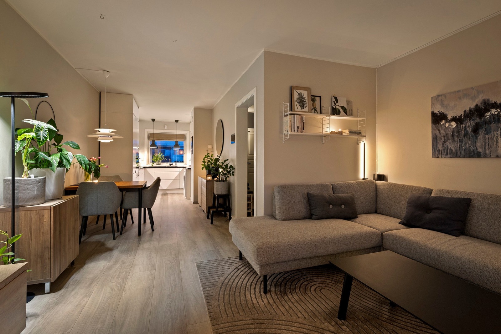 Vinterens lange kvelder kan enkelt nytes i TV-stuen Galleribilde