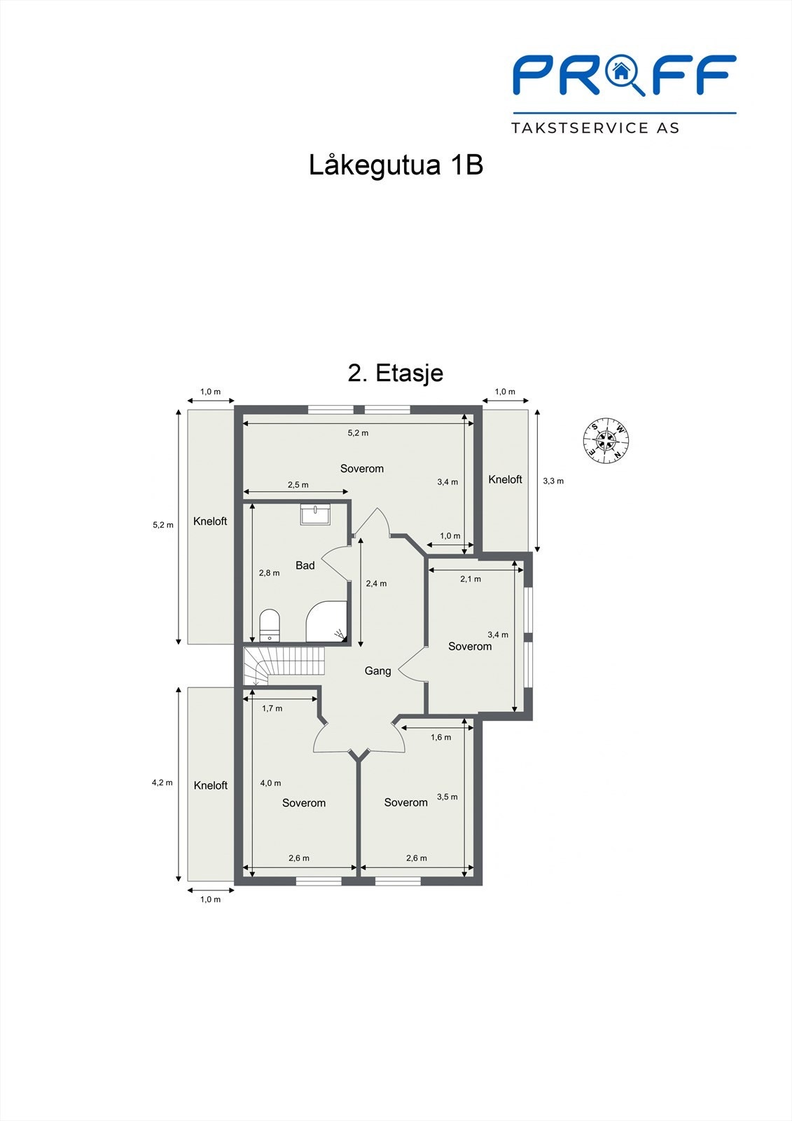 Plantegning - 2. etasje Galleribilde