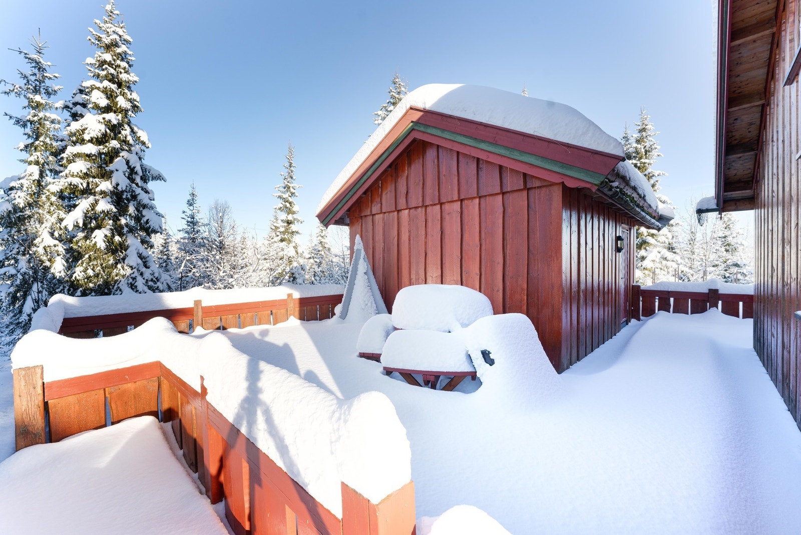 Området har rikelig med snø på vinterstid og er kjent for sine flotte langrennsløyper og familievennlige alpinbakker. Galleribilde
