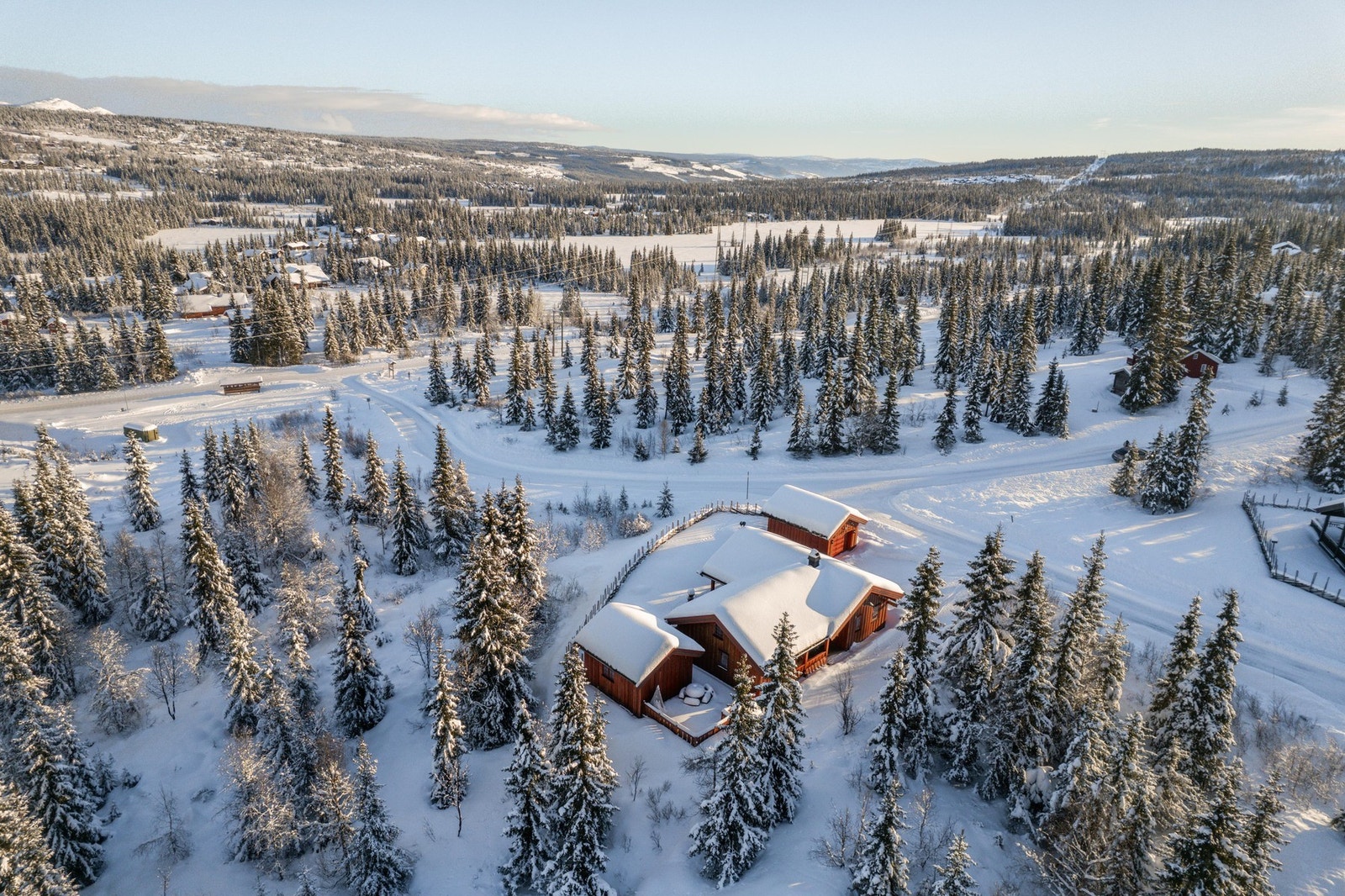 Her venter fantastisk fjellnatur rett utenfor døra. Galleribilde