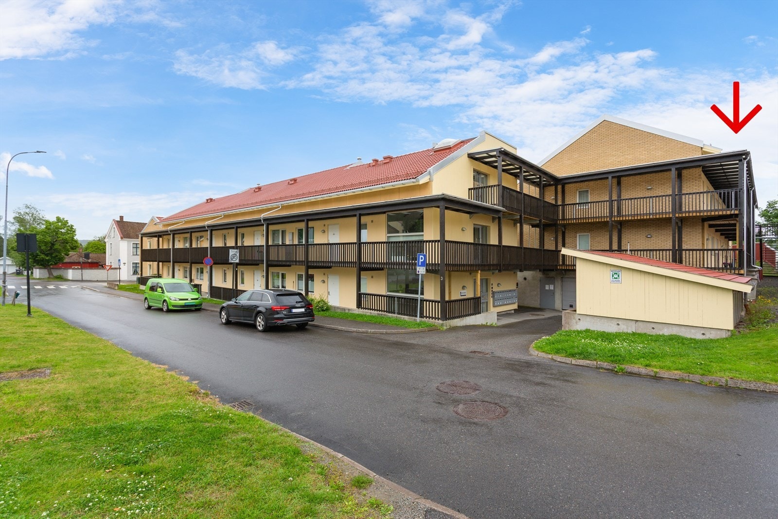 Fint beliggende borettslag nær sentrum av Kongsvinger. Galleribilde