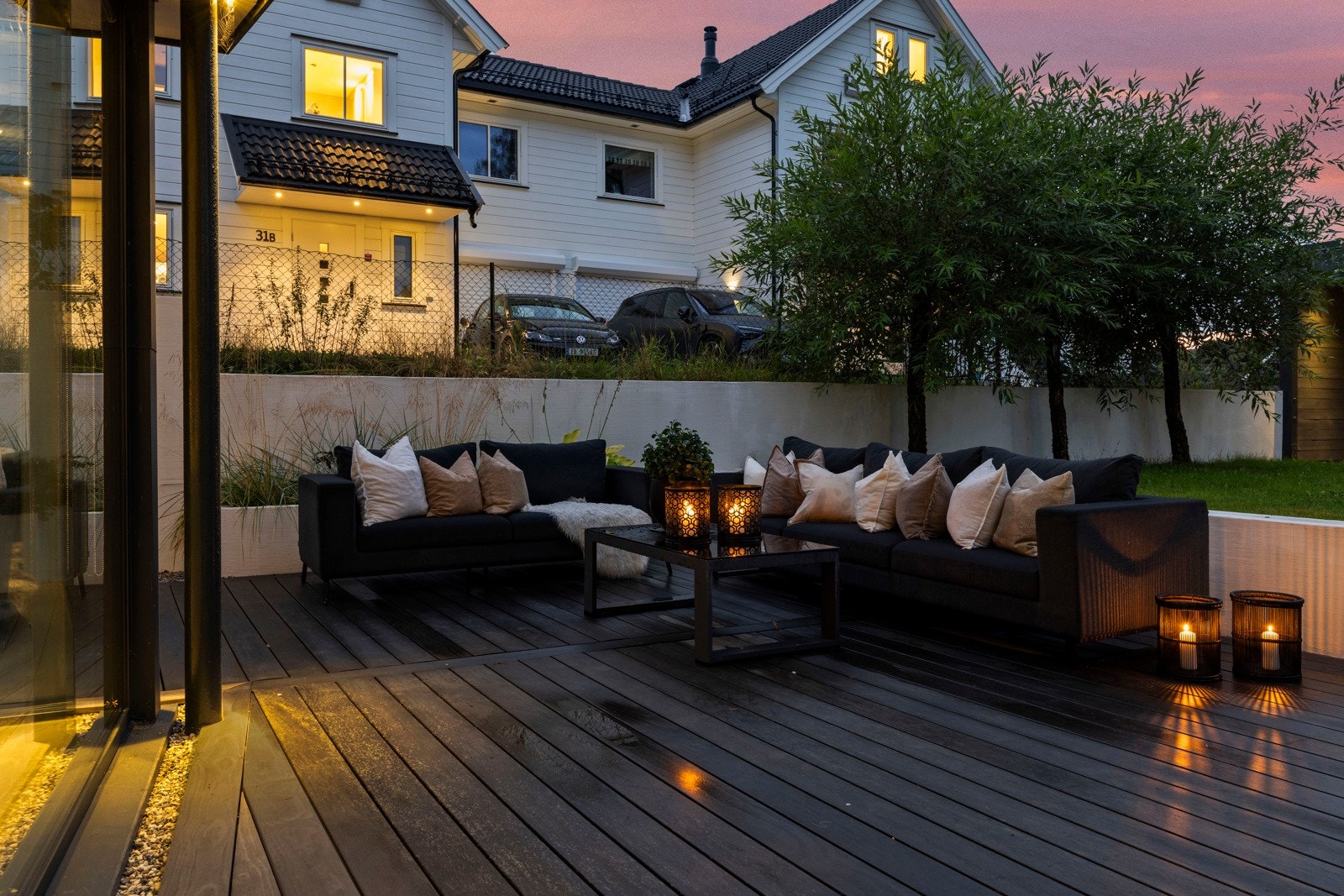 Stemning på kveldstid. Galleribilde