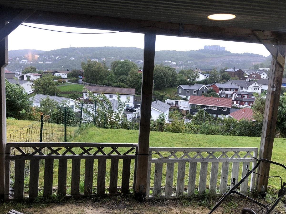 Utsikt fra stue Galleribilde