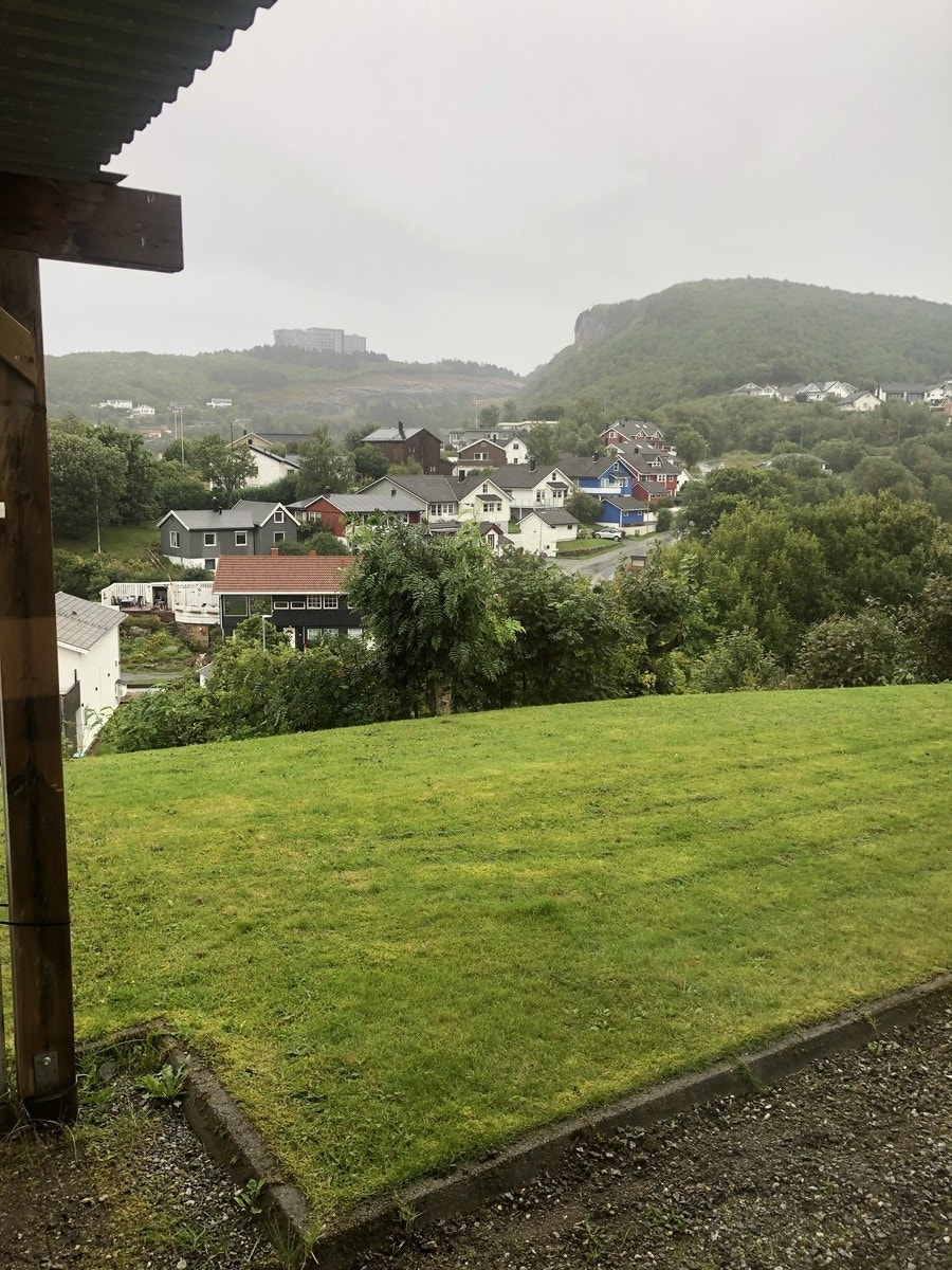 Utsikt fra stue Galleribilde